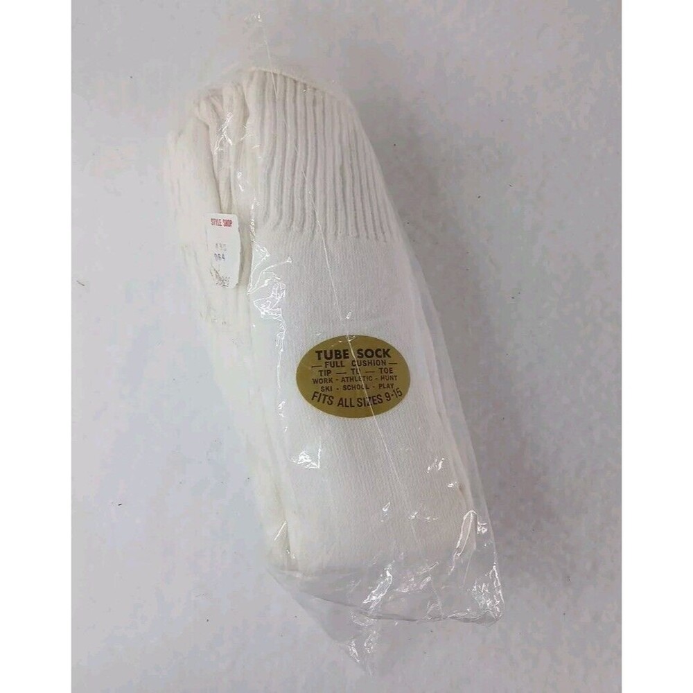 Vintage Montgomery Wards Men's Tube Socks Size 9-13 Irregulars 3ea RARE